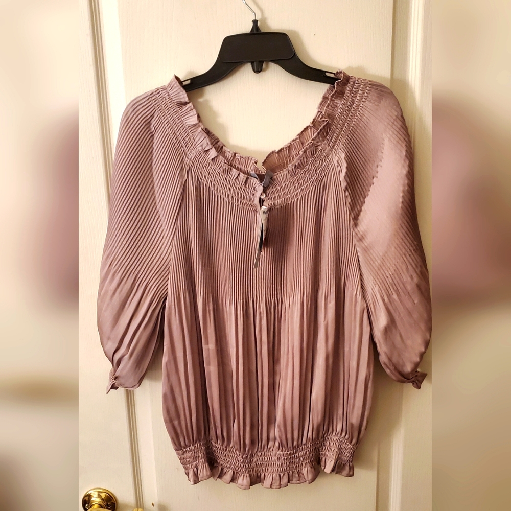 NWT! Silky Blouse